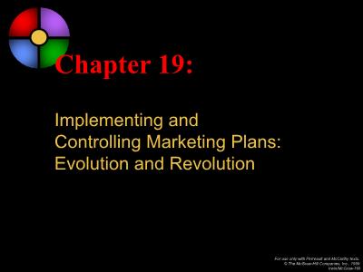 Basic Marketing - Chapter 19: Implementing and Controlling Marketing Plans Evolution and Revolution