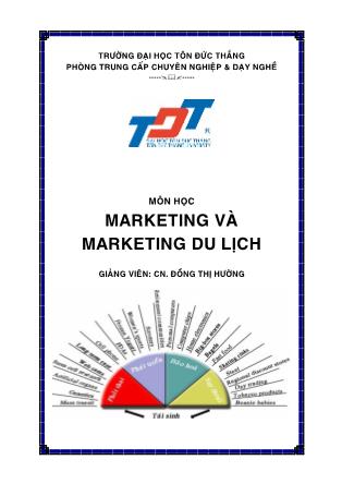 Giáo trình Marketing và marketing du lịch - Đồng Thị Hường