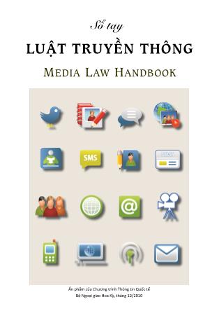 Sổ tay Luật truyền thông