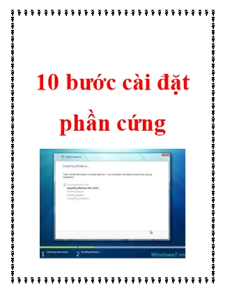 Tài liệu 10 bước cài đặt phần cứng