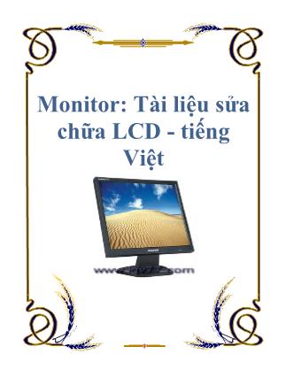 Tài liệu sửa chữa LCD - Tiếng Việt