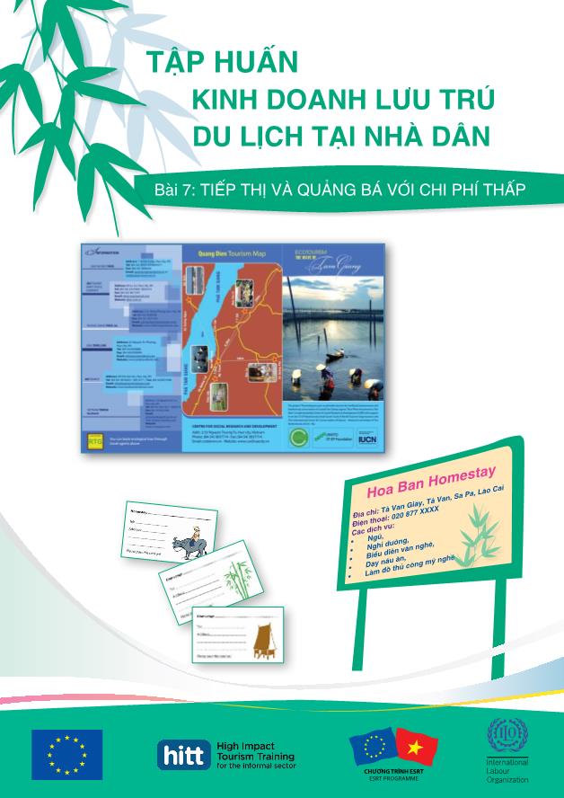 Tập huấn Kinh doanh lưu trú du lịch tại nhà dân - Bài 7: Tiếp thị và quảng bá với chi phí thấp