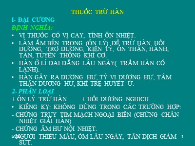 Thuốc trừ hàn