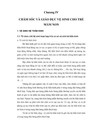 Giáo trình Bệnh học trẻ em (Dùng cho sinh viên ngành GD Mầm non – hệ Từ xa) (Phần 2)