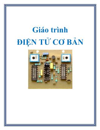 Giáo trình Điện tử cơ bản