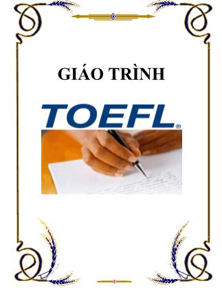 Giáo trình TOEFL