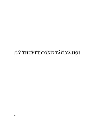 Lý thuyết công tác xã hội