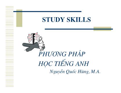Phương pháp học tiếng Anh - Nguyễn Quốc Hùng
