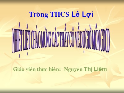 Bài giảng Giáo dục công dân Lớp 7 - Tiết 8, Bài 7: Đoàn kết tương trợ