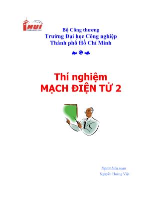 Bài giảng Thí nghiệm Mạch điện tử 2