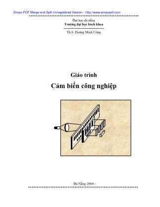 Giáo trình Cảm biến công nghiệp