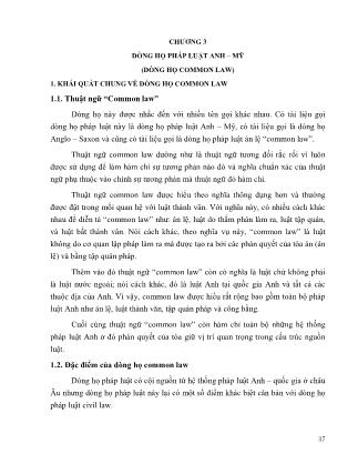 Giáo trình Luật so sánh - Thân Thị Kim Oanh (Phần 2)