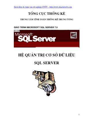 Tài liệu Hệ quản trị cơ sở dữ liệu (SQL Server)