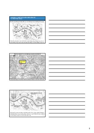 Bài giảng Kỹ thuật hạ tầng giao thông - Phần 3 - Chương 2: Thiết kế tuyến trên bình đồ - Phạm Đức Thanh