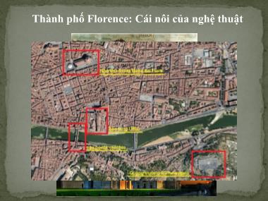 Bài tập lịch sử đô thị - Thành phố Florence: Cái nôi của nghệ thuật