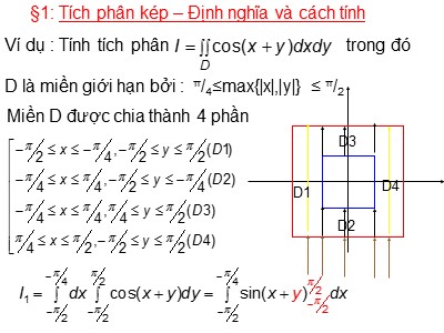 Giáo trình Giải tích hàm nhiều biến - Chương 2: Tích phân bội (Phần 2)