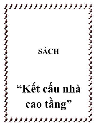 Giáo trình Kết cấu nhà nhiều tầng - Lê Đức Hiển