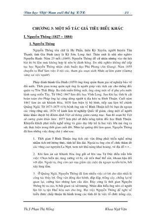 Giáo trình Văn học Việt Nam cuối thể kỷ XIX - Phan Thị Hồng (Phần 2)