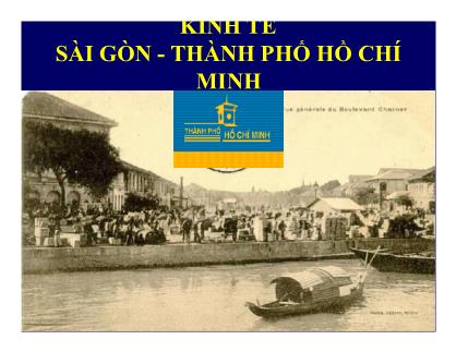 Kinh tế Sài Gòn-Thành phố Hồ Chí Minh