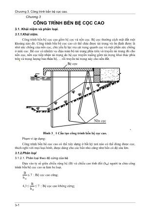 Tài liệu Công trình bến cảng - Chương 3: Công trình bến bệ cọc cao