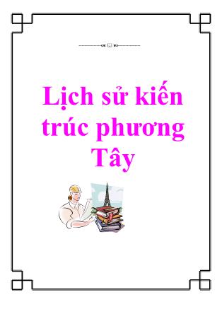 Tài liệu Lịch sử kiến trúc phương Tây