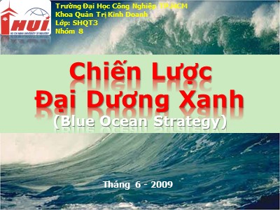 Bài giảng Chiến lược đại dương xanh
