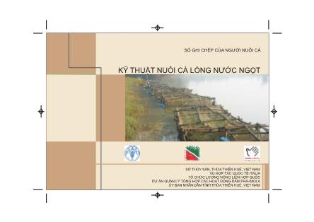 Bài giảng Kỹ thuật nuôi cá lồng nước ngọt