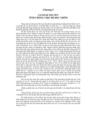 Giáo trình Cơ sở di truyền tính chống chịu đối với thiệt hại do môi trường của cây lúa (Phần 2)