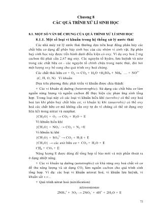 Giáo trình Công nghệ môi trường - Trịnh Thị Thanh (Phần 1)