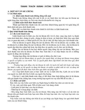 Giáo trình Hoạch toán kế toán trong ngân hàng kinh doanh (Phần 2)