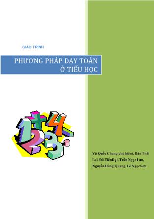 Giáo trình Phương pháp dạy học toán ở tiểu học - Vũ Quốc Chung