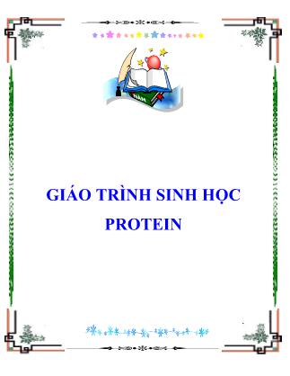 Giáo trình Sinh học protein
