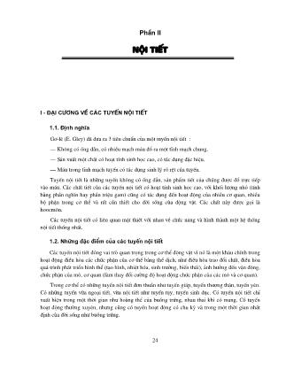 Giáo trình Sinh sản nội tiết (Phần 2)