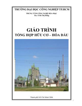 Giáo trình Tổng hợp hữu cơ – hóa dầu - Trần Thị Hồng