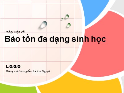 Pháp luật về Bảo tồn đa dạng sinh học - Lê Kim Nguyệt