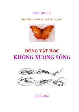 Tài liệu Động vật học không xương sống