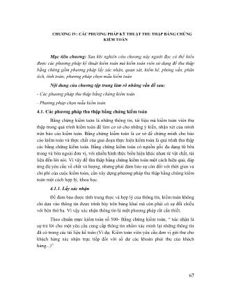 Tài liệu Kiểm toán căn bản (Phần 2)