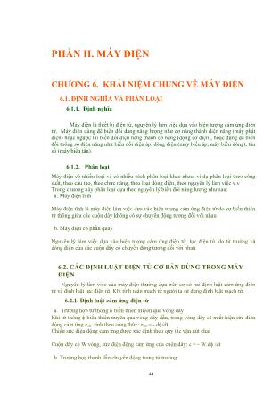 Tài liệu Kỹ thuật điện 1 (Phần 2)