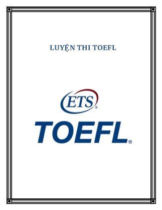 Tài liệu Luyện thi TOEFL