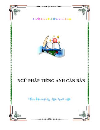 Tài liệu Ngữ pháp tiếng Anh căn bản