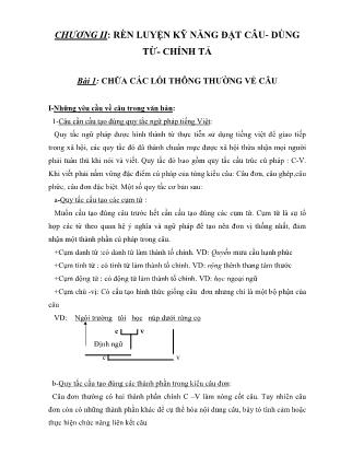 Tài liệu Thực hành tiếng Việt (Phần 2)
