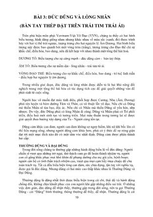 Bài giảng môn Vovinam-Việt võ đạo - Lê Hữu Toàn (Phần 2)