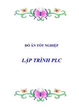 Đồ án tốt nghiệp Lập trình PLC