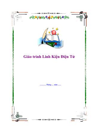 Giáo trình Linh kiện điện tử - Trương Văn Tám