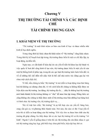 Giáo trình Tài chính tiền tệ (Phần 2)