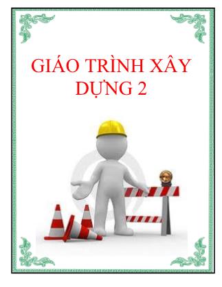 Giáo trình Xây dựng 2