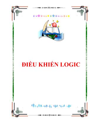 Tài liệu Điều khiển logic - Lâm Tăng Đức