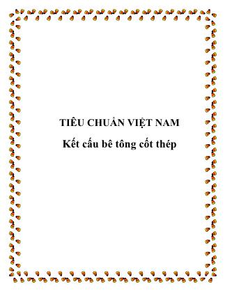 Tài liệu Kết cấu bê tông và bê tông cốt thép toàn khối – Quy phạm thi công và nghiệm thu