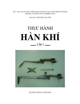 Thực hành Hàn khí - Tập 1