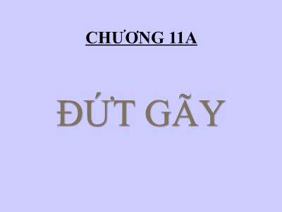 Bài giảng Địa chất đại cương - Chương 11a: Đứt gãy